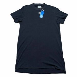 Adidas Long Black Dress Trf OrigInal Trefoil